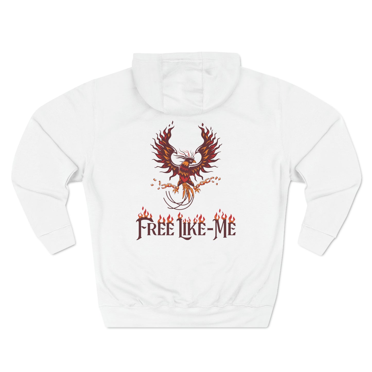 Three-Panel Fleece Hoodie
