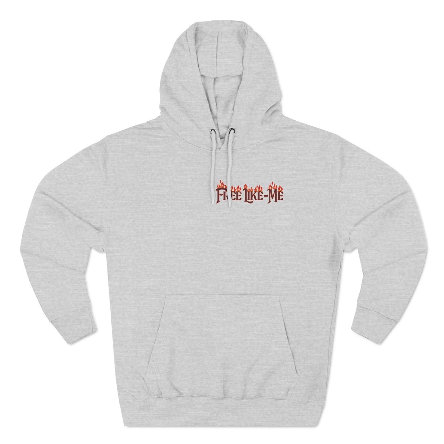 Three-Panel Fleece Hoodie